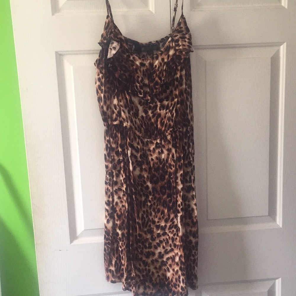 Nwt. Leopard print dress